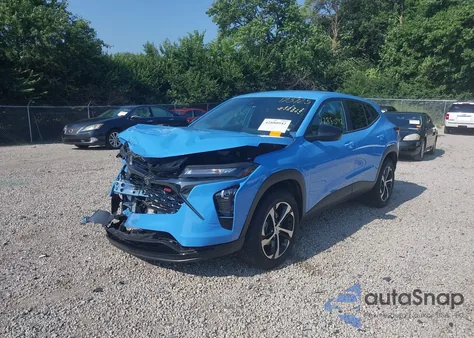 2024 Chevrolet Trax 1Rs из США, поврежденный, VIN KL77LGE25RC173725